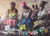 'Second-Hand Clothes' - Signed Painting of a Clothing Market from Ghana thumbail