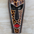 African wood mask, 'Graceful Giraffe' - Wooden African Mask with Giraffe Motifs from Ghana (image 2b) thumbail