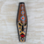 African wood mask, 'Face of Wealth' - Hand-Carved and Hand-Painted African Mask from Ghana thumbail