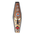 African wood mask, 'Face of Wealth' - Hand-Carved and Hand-Painted African Mask from Ghana (image 2a) thumbail