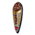 African wood mask, 'Color of Love' - Artisan Crafted Painted African Mask from Ghana (image 2c) thumbail