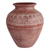 Keramikvase, (14 Zoll) - Keramikvase mit Adinkra-Motiv aus Ghana (14 Zoll)