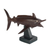 Ebony wood sculpture, 'Swordfish' - Ebony Wood Swordfish Sculpture from Ghana