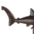 Ebony wood sculpture, 'Hammerhead Shark' - Ebony Wood Hammerhead Shark Sculpture from Ghana