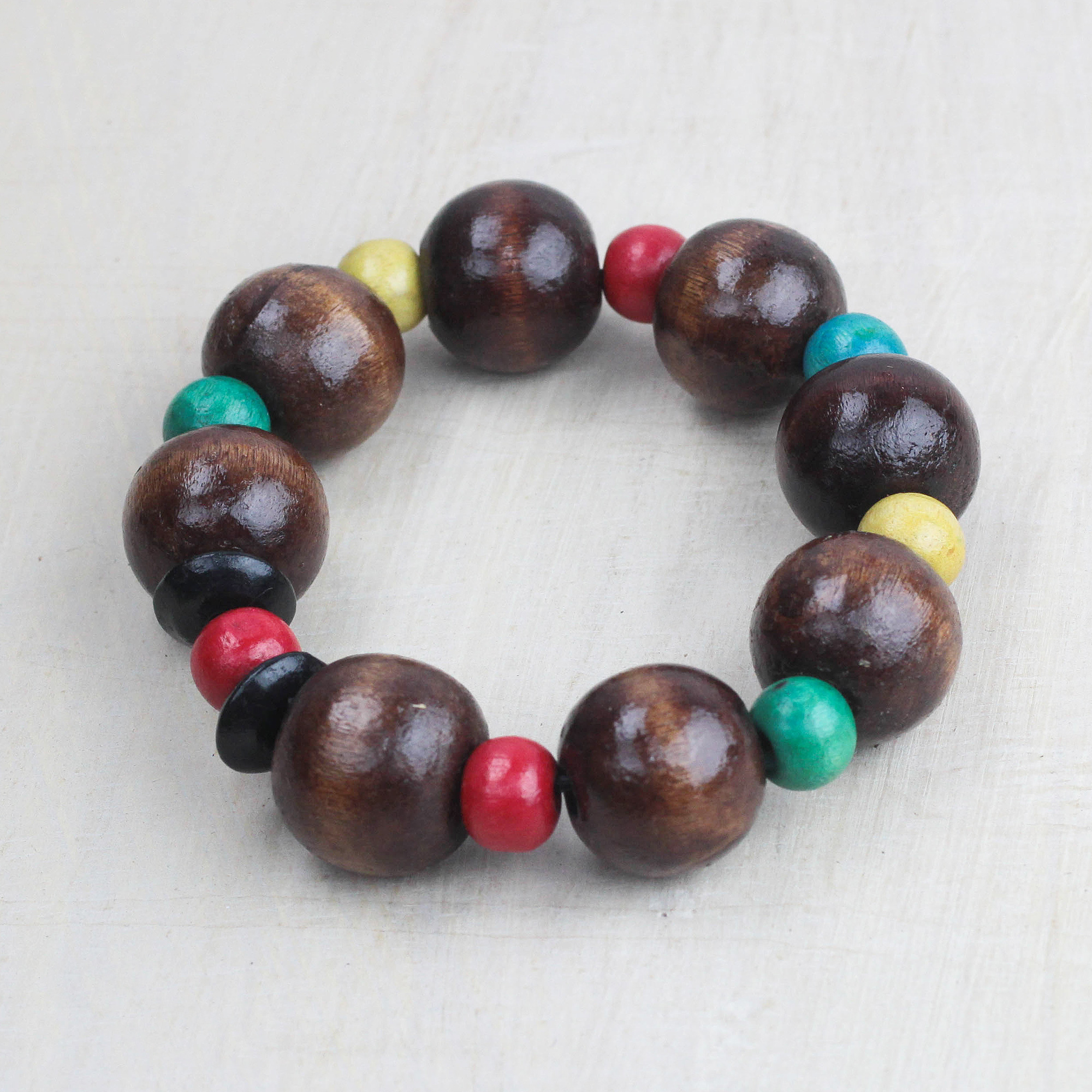 multi color stretch bracelet