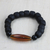 Recycled glass beaded stretch bracelet, 'My Dream' - Recycled Glass Beaded Stretch Bracelet from Ghana thumbail