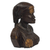 Ebony wood sculpture, 'Bust of a Native Woman I' - Signed Ebony Wood Sculpture of a Native Woman from Ghana