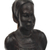Ebony wood sculpture, 'Bust of a Native Woman II' - Signed Ebony Wood Sculpture of a Woman from Ghana (image 2e) thumbail