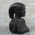 Skulptur aus Ebenholz - Signierte Büstenskulptur aus Ebenholz einer Frau aus Ghana
