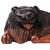 Ebony wood sculpture, 'Lying Lion' - Ebony Wood Sculpture of a Lying Lion from Ghana (image 2c) thumbail