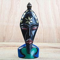 Featured review for African wood mask, Man of Vision