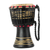 Wood djembe drum, 'Musical Eyes' - Wood Djembe Drum with Eye Motifs from Ghana (image 2a) thumbail