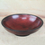 Dekoschale aus Holz - Dekorative Schale aus Zedernholz in Rot aus Ghana