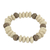 Wood and recycled plastic beaded stretch bracelet, 'African Innocence' - Wood and Recycled Plastic Beaded Bracelet from Ghana (image 2c) thumbail