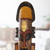 African wood mask, 'Noble King' - Regal Handcrafted African Sese Wood Mask from Ghana (image 2b) thumbail