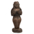 Wood sculpture, 'Sensuous Mermaid' - Hand-Carved Sensuous Ocean Mermaid Wood Sculpture thumbail