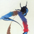 'The Move' - Signed Expressionist Painting of a Dancer from Ghana (image 2b) thumbail