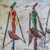 „Ein Ort, zu dem ich gehöre“. - Signiertes expressionistisches Gemälde von drei Frauen