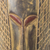 Holzmaske, 'Ente - Handgefertigte bemalte westafrikanische Maske aus Seseholz mit Ententhematik