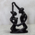 Wood sculpture, 'Remember Me' - Hand-Carved Romantic Wood Sculpture from Ghana (image 2) thumbail