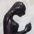Wood sculpture, 'Servant' - Hand-Carved Wood Sculpture of a Woman from Ghana