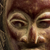 Máscara de madera africana - Máscara rústica de madera africana de Ghana