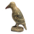 Wood sculpture, 'Rustic Bird' - Rustic Sese Wood Bird Sculpture from Ghana