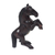 Wood sculpture, 'Horse on Hind Legs' - Rustic Sese Wood Horse Sculpture from Ghana thumbail