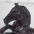 Wood sculpture, 'Horse on Hind Legs' - Rustic Sese Wood Horse Sculpture from Ghana (image 2b) thumbail