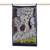Wandbehang aus Batik-Baumwolle, 'Die gekrönte Königin'. - Signierter Batik-Wandbehang aus Baumwolle, hergestellt in Ghana