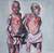 „Kindesvernachlässigung“ (2017) – Signiertes expressionistisches Gemälde von zwei afrikanischen Kindern (2017)