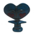 Wood fertility doll, 'Blue Lover' - Handcrafted Sese Wood Fertility Doll in Blue from Ghana (image 2c) thumbail