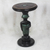 Cedar wood accent table, 'Hardworking Mother' - Cedar Wood Mother and Child Accent Table from Ghana (image 2b) thumbail