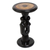 Wood accent table, 'Two Lovers' - Romantic Cedar Wood Accent Table from Ghana thumbail