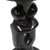 Wood accent table, 'Two Lovers' - Romantic Cedar Wood Accent Table from Ghana (image 2c) thumbail