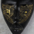 African wood mask, 'Female Dan' - Black and Gold African Wood Dan Mask from Ghana (image 2c) thumbail