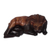 Ebony wood sculpture, 'Relaxing Lion' - Hand-Carved Ebony Wood Lion Sculpture from Ghana (image 2c) thumbail