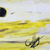 „Aggressiver Leopard“. - Signiertes expressionistisches Gemälde eines gelben Leoparden aus Ghana