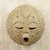 Akan wood mask, 'Abundance' - Akan Wood Mask from Ghanaian Artisan (image 2) thumbail