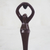 Wood sculpture, 'San Bra Love' - Hand-Carved Sese Wood Sculpture of a Woman from Ghana (image 2c) thumbail