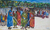 Durbar'. - Signierte impressionistische Durbar-Festival-Malerei aus Ghana