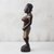 Wood sculpture, 'Intrinsic Beauty' - Rustic Sese Wood Sculpture of an African Woman from Ghana
