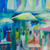 'Market Scene' - Signed Impressionist Market Scene Painting from Nigeria