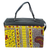 Handtasche mit Baumwollgriff - Bedruckte Handtasche mit Baumwollgriff, hergestellt in Ghana