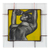 'Peaceful' - Glass Framed Artistic Nude Painting on Yellow from Ghana thumbail
