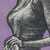 'Uprightness' - Glass Framed Expressionist Painting of a Woman on Purple (image 2c) thumbail