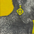 'Patience' - Glass Framed Expressionist Painting of a Woman on Yellow (image 2c) thumbail