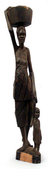 Ebony statuette, 'Working Woman' - Ebony statuette thumbail