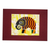 'Kente Elephant' - Elephant Painting with Kente Cloth Cotton Accent from Ghana thumbail
