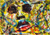 'Blocked I' - Colorido retrato expresionista de Nigeria